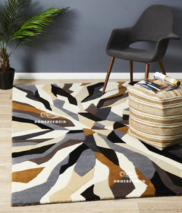 MEADOW HAND TUFTED RUG #11