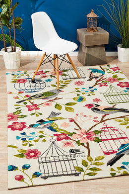 MEADOW HAND TUFTED RUG #16
