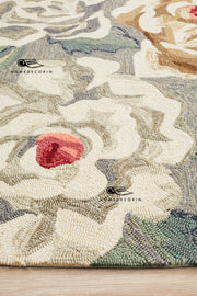 MEADOW HAND TUFTED RUG #18