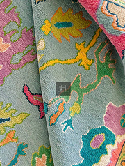 HOME DECORE OUSHAK HAND KNOTTED RUGS
