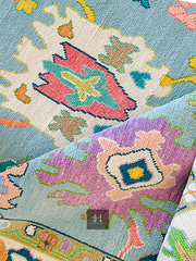 HOME DECORE OUSHAK HAND KNOTTED RUGS