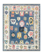 HOME DECORE OUSHAK HAND KNOTTED RUG