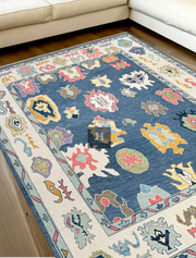 HOME DECORE OUSHAK HAND KNOTTED RUG