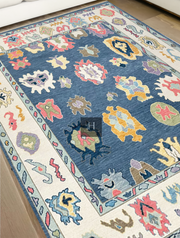 HOME DECORE OUSHAK HAND KNOTTED RUG