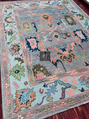 HOME DECORE OUSHAK HAND KNOTTED RUG