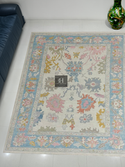 HOME DECORE OUSHAK HAND KNOTTED RUG