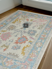 HOME DECORE OUSHAK HAND KNOTTED RUG