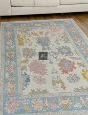 HOME DECORE OUSHAK HAND KNOTTED RUG