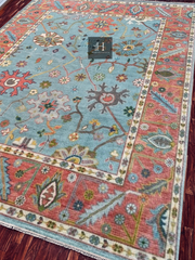 HOME DECORE OUSHAK HAND KNOTTED RUG