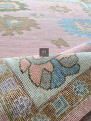 HOME DECORE OUSHAK HAND KNOTTED RUG