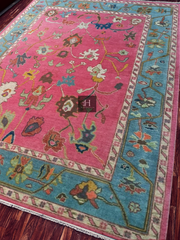 HOME DECORE OUSHAK HAND KNOTTED RUG