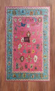 HOME DECORE OUSHAK HAND KNOTTED RUG