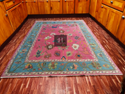 HOME DECORE OUSHAK HAND KNOTTED RUG