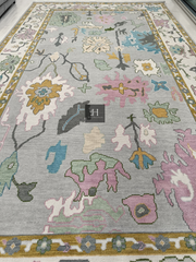 HOME DECORE OUSHAK HAND KNOTTED RUG